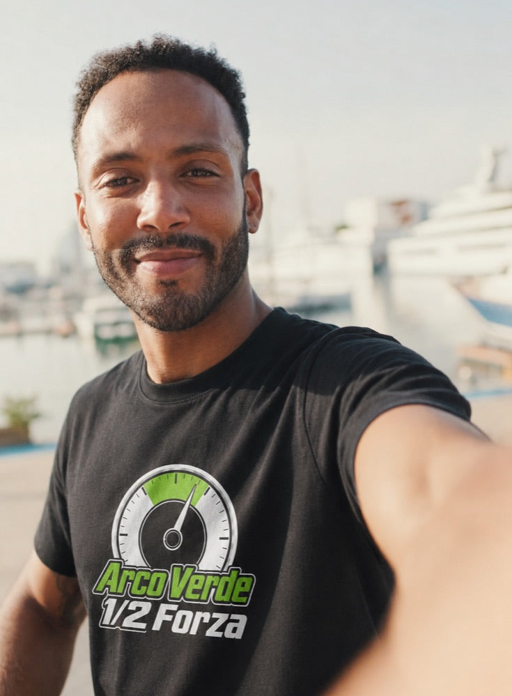 Foto inviata da Alessandro G. con la T-Shirt Arco Verde 1/2 Forza