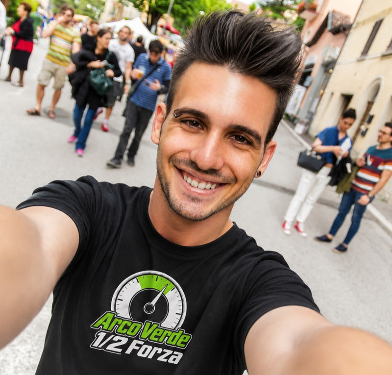 Foto inviata da Andrea P. con la T-Shirt Arco Verde 1/2 Forza