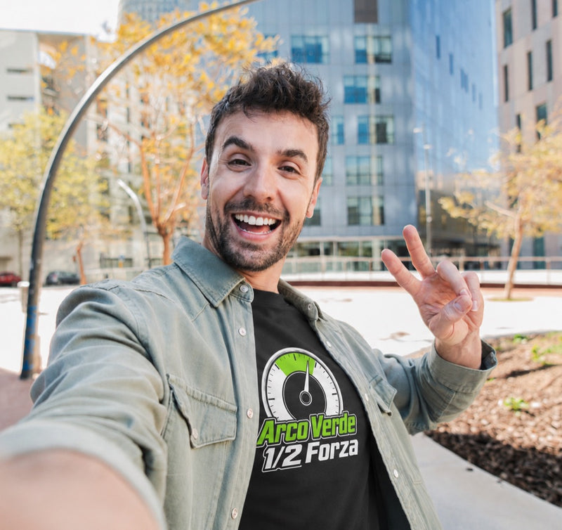 Foto inviata da Luca B. con la T-Shirt Arco Verde 1/2 Forza